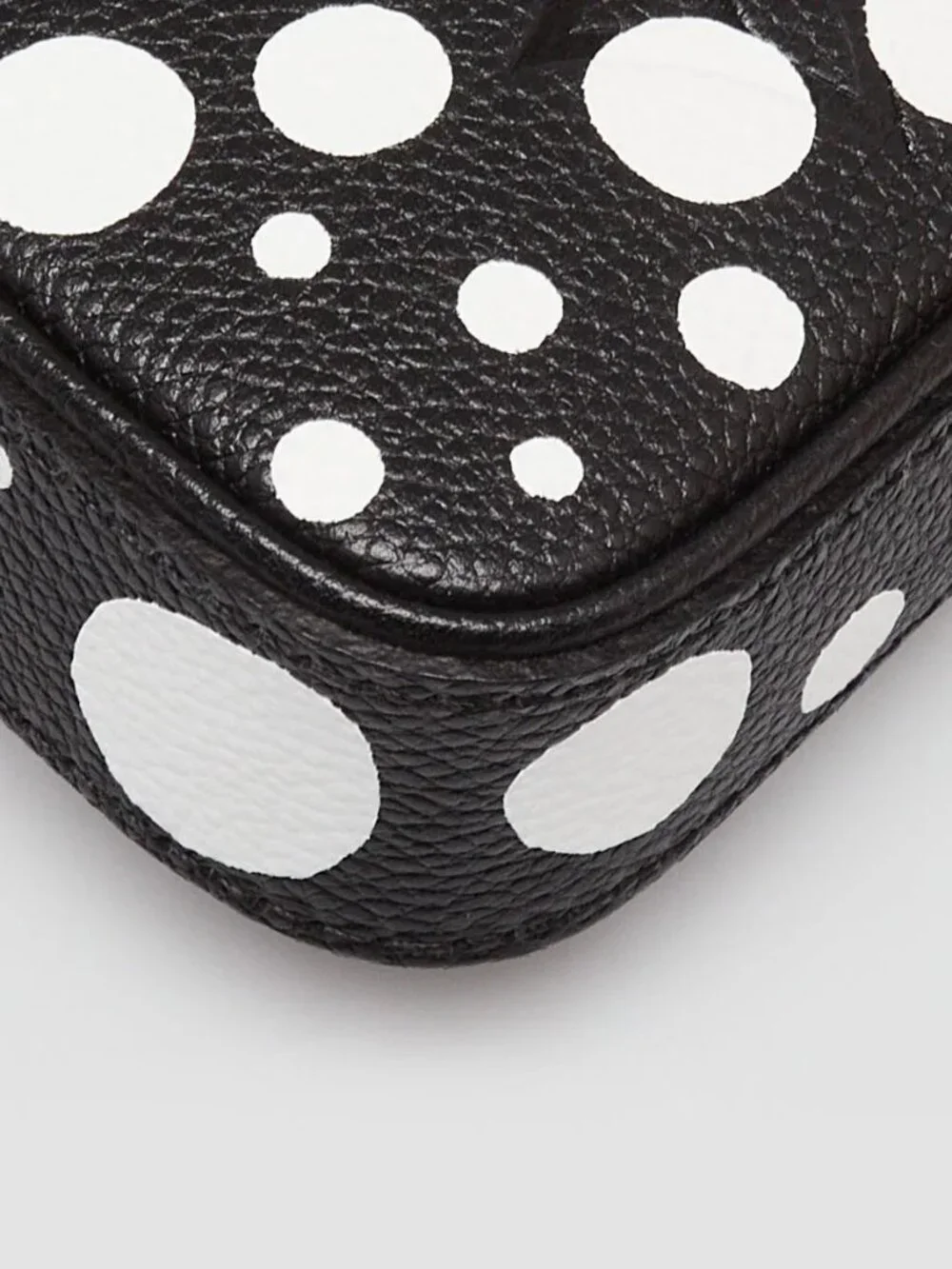 Louis Vuitton x YK Black/White Leather Easy Pouch on Strap Bag